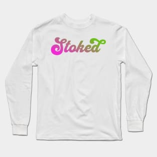 Stoked Retro Long Sleeve T-Shirt